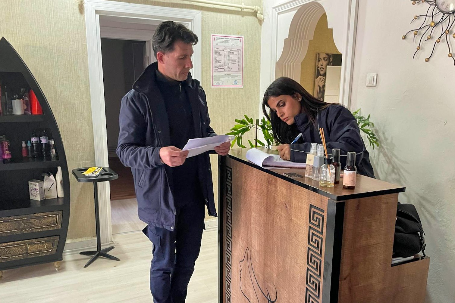 Erzincan’da kuaför ve güzellik merkezlerine denetim
