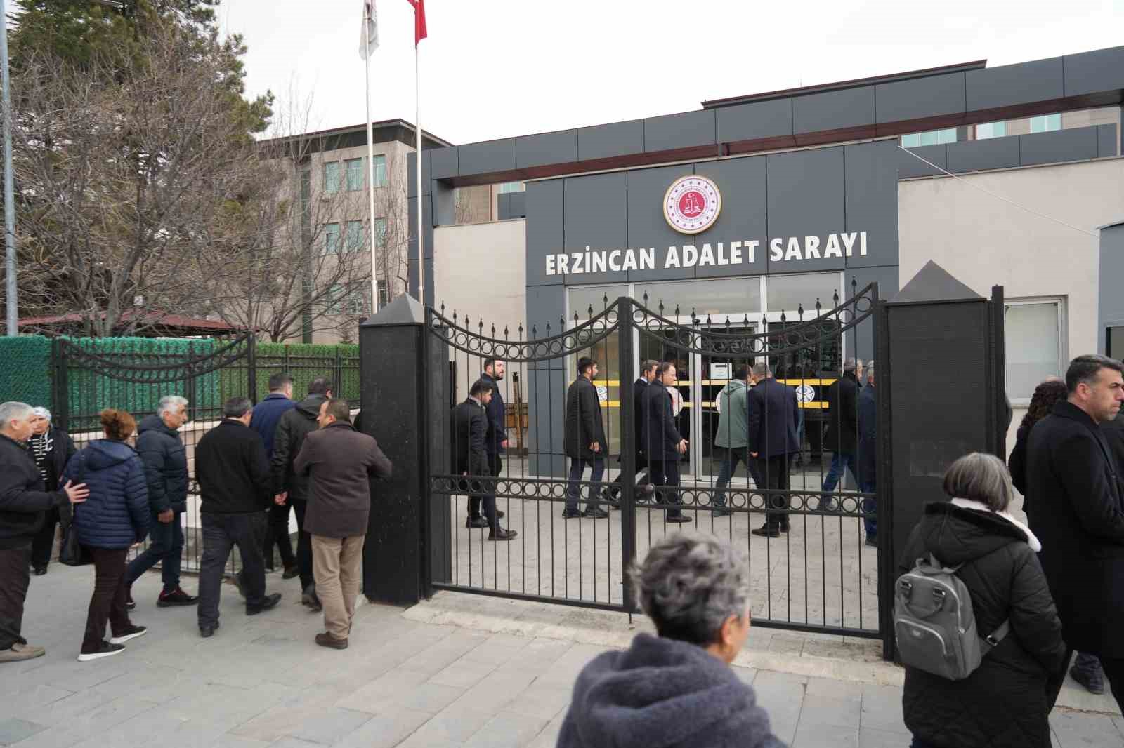 Erzincan’da maden kazası davasının 6’ıncı duruşması başladı
