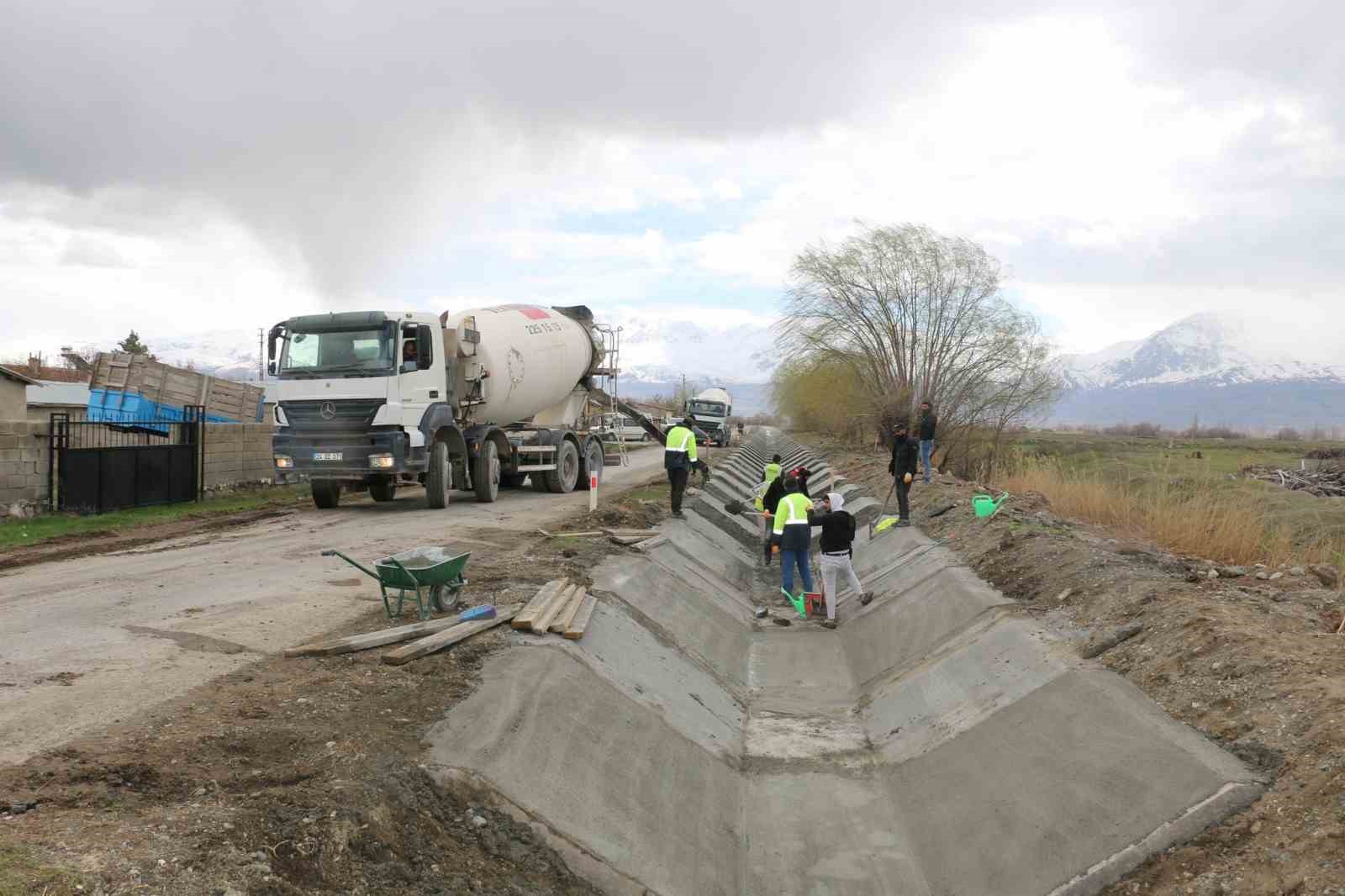 Erzincan’da sulama altyapısı güçleniyor
