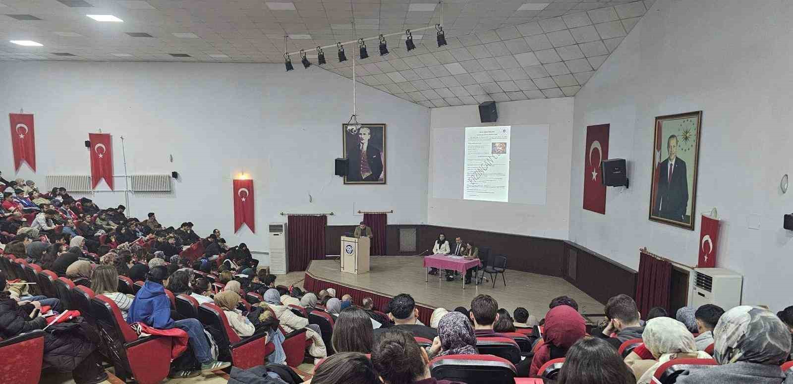 Erzincan’da üniversite öğrencilerine "SİBERAY" semineri

