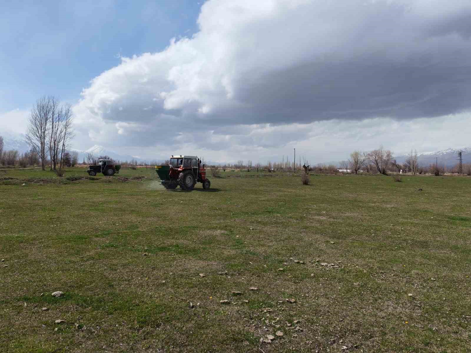 Erzincan’da verimli hayvancılık için mera çalışmaları başladı
