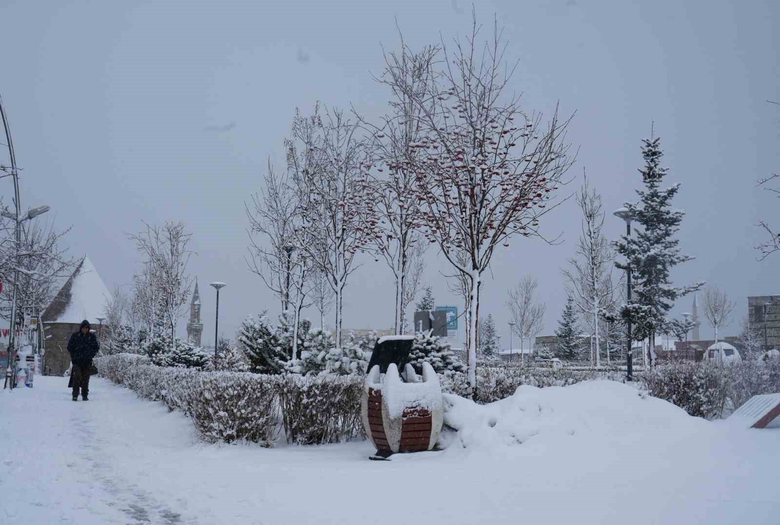 Erzurum, Erzincan ve Bayburt için kar uyarısı
