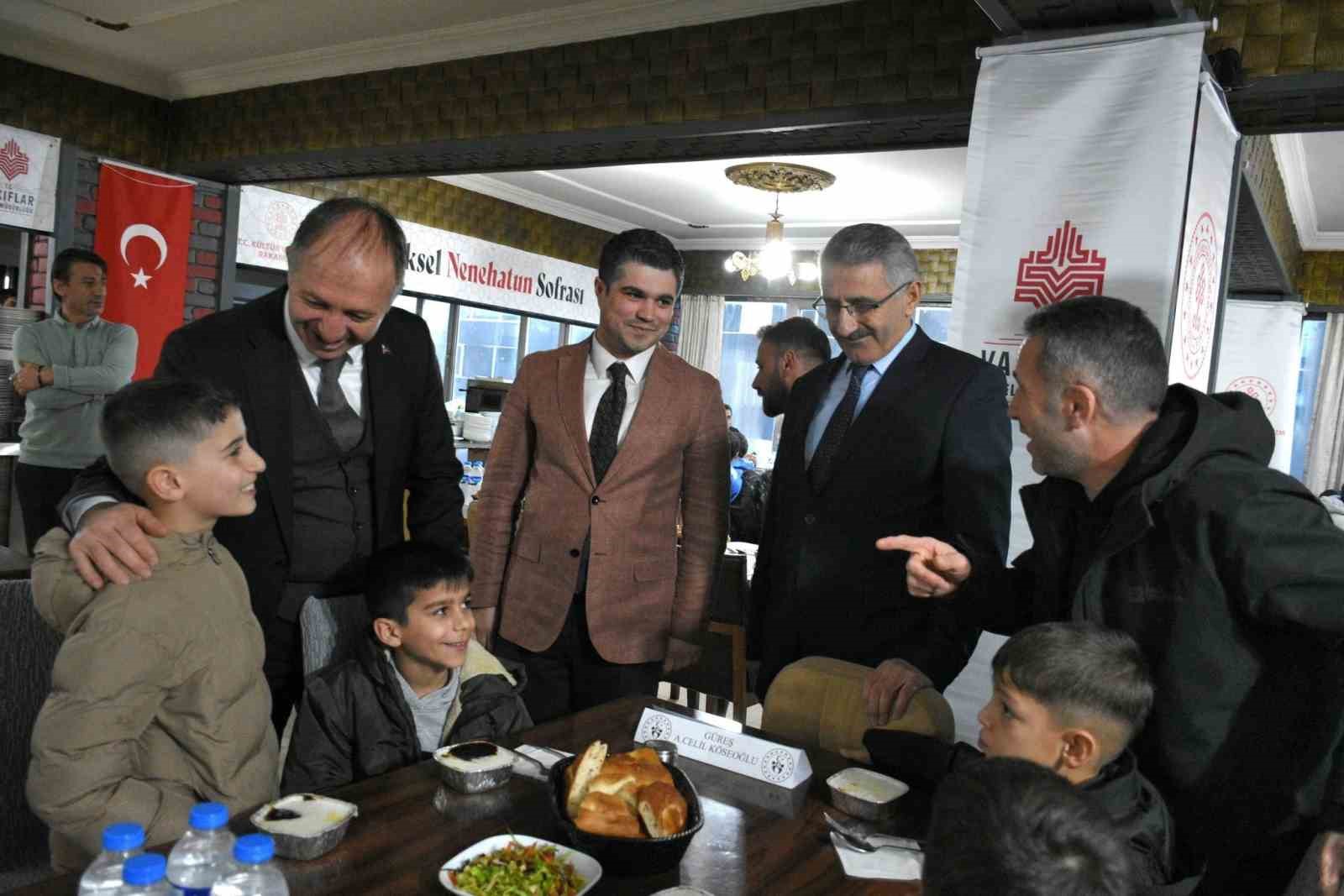 Erzurum GSİM iftar programına Aziziye’den start verdi
