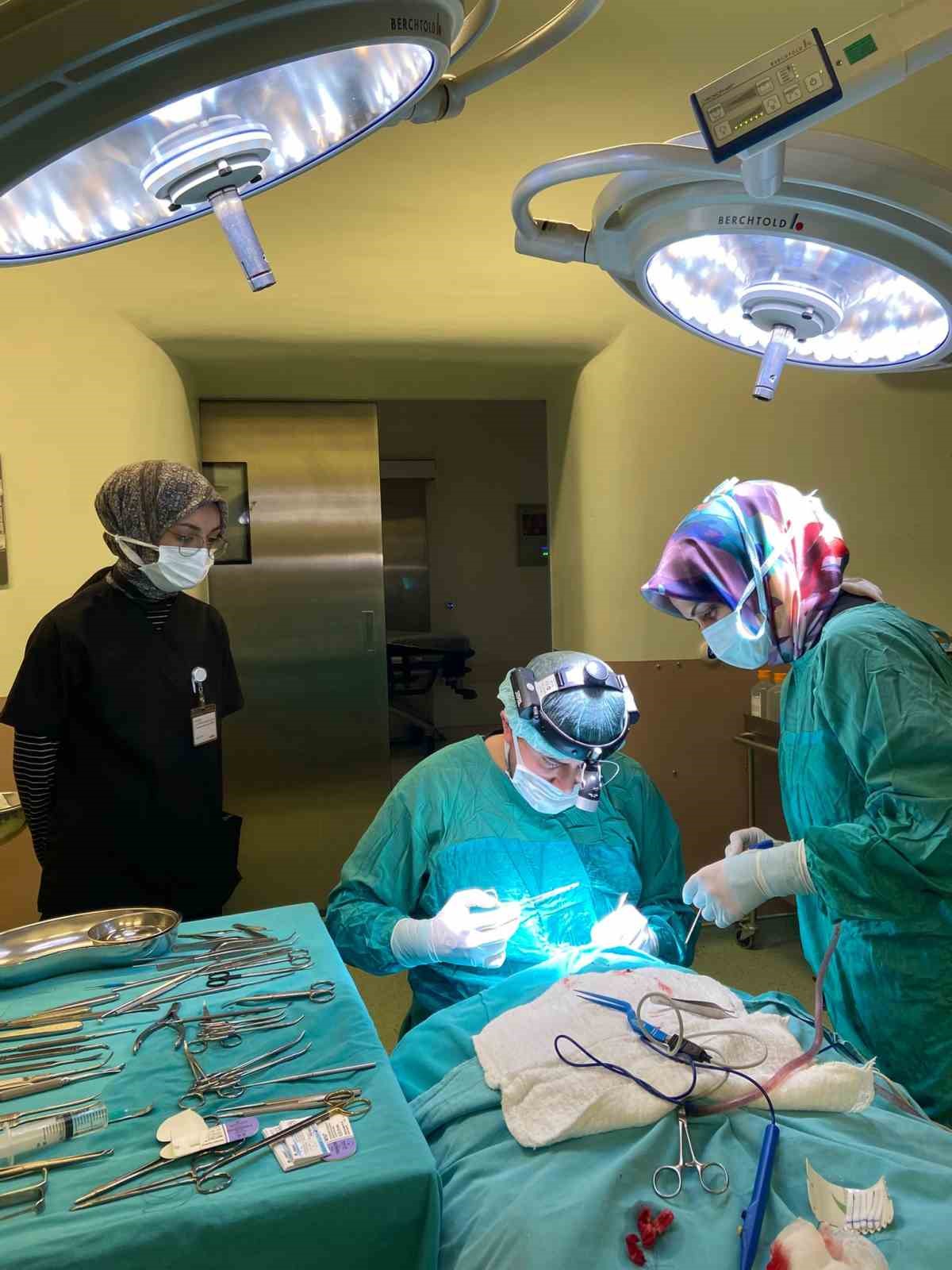 Erzurum Şehir Hastanesi’nde bir ilk: Kumsal bebek şifa buldu
