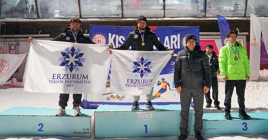 Erzurum Teknik Üniversitesi Snowboard Türkiye şampiyonu oldu
