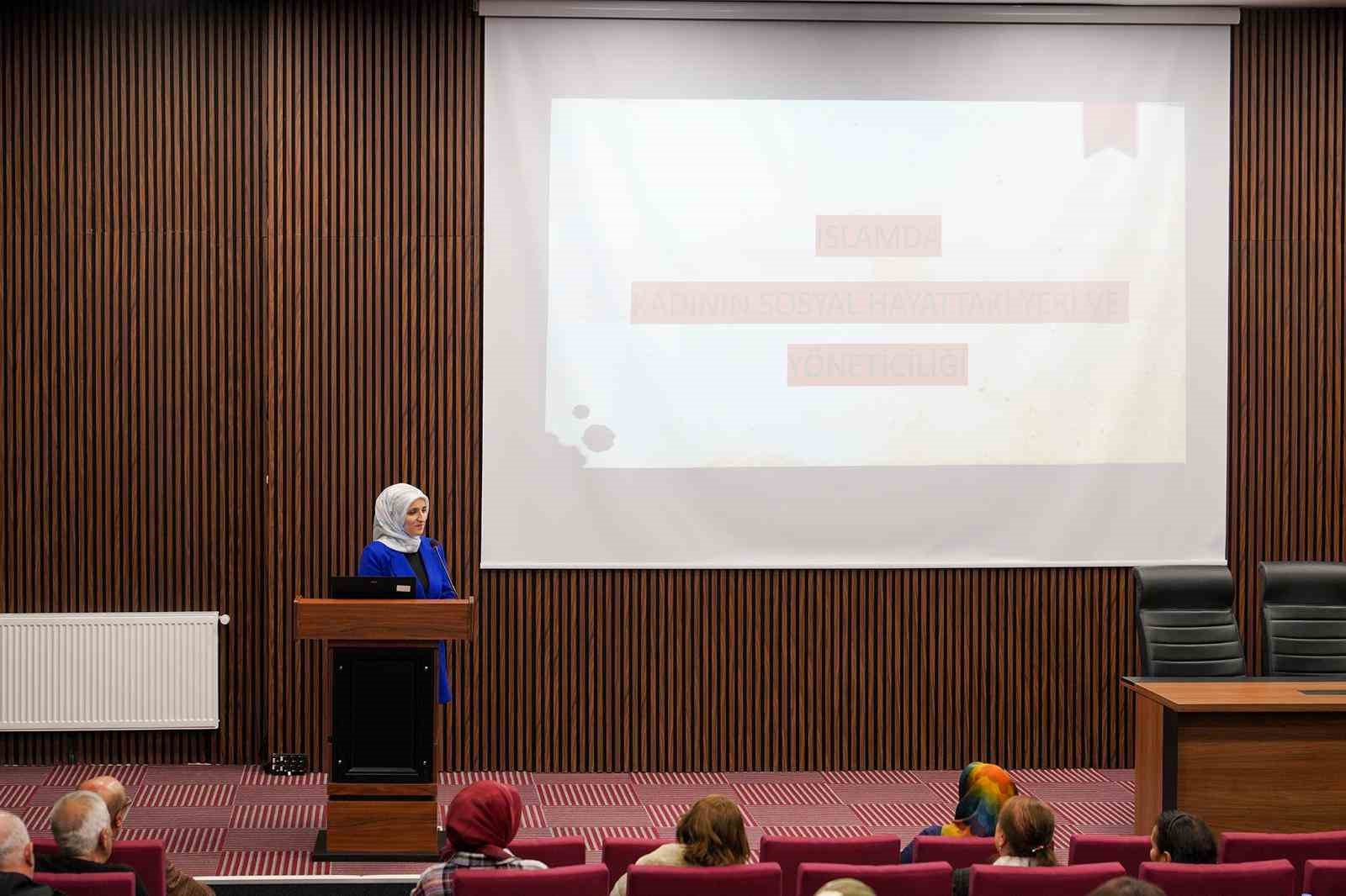 Erzurum Teknik Üniversitesi’nde anlamlı konferans
