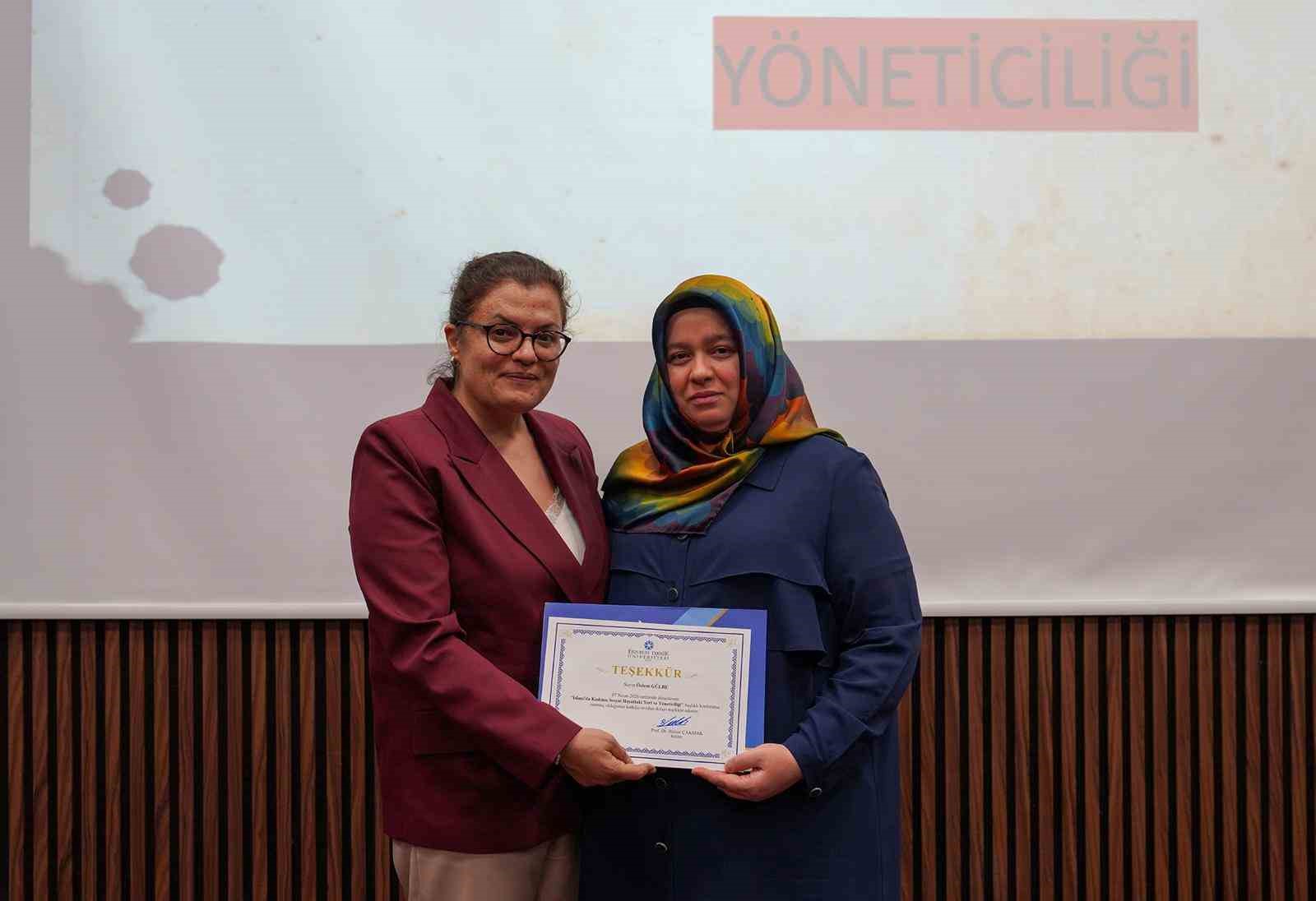 Erzurum Teknik Üniversitesi’nde anlamlı konferans
