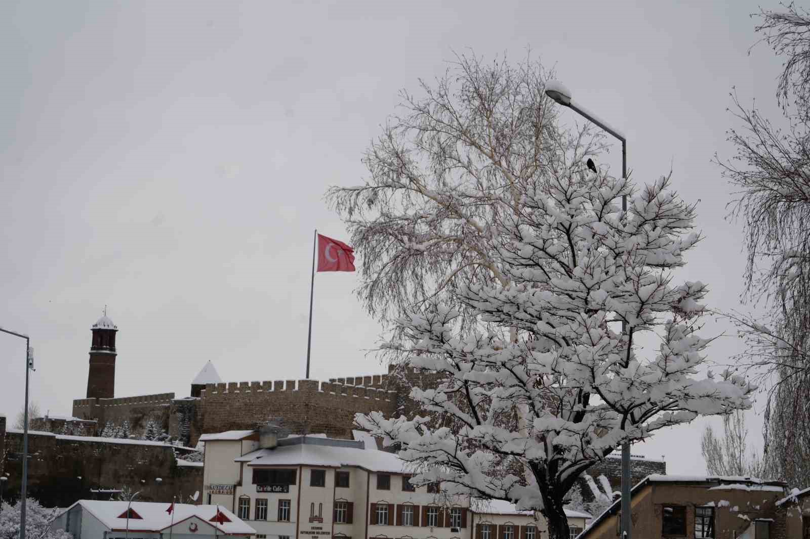 Erzurum yine beyaza büründü: 775 köy yolu ulaşıma kapandı
