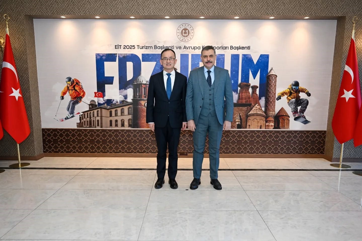 Erzurum’a Çin’den kardeş şehir

