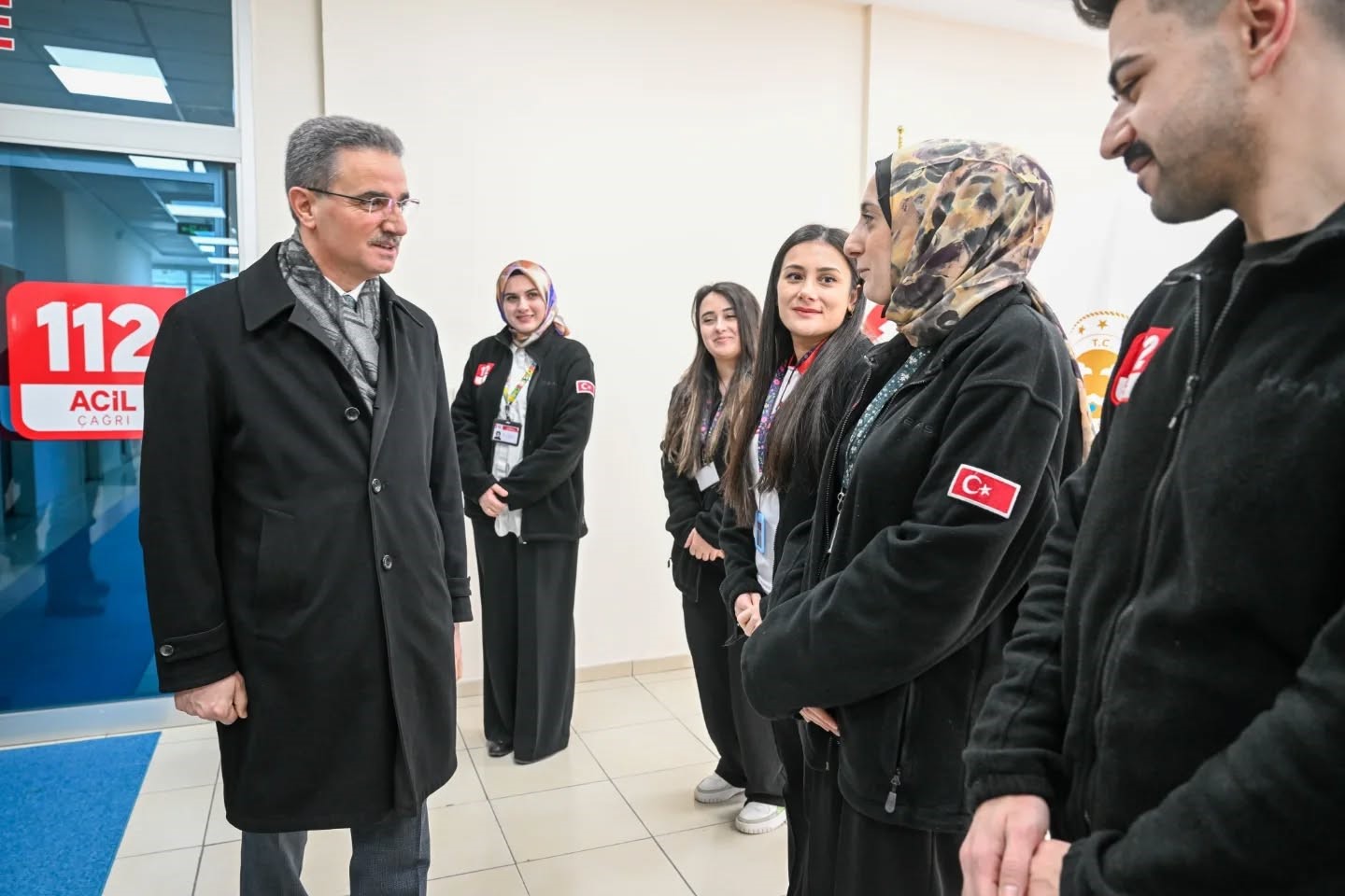 Erzurum’da 112’ye bir yılda gelen 808 bin 593 çağrıdan 551 bin 43’ü acil çağrı olarak değerlendirildi
