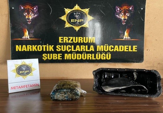 Erzurum’da 3 kilo uyuşturucu ele geçirildi: 2 tutuklama
