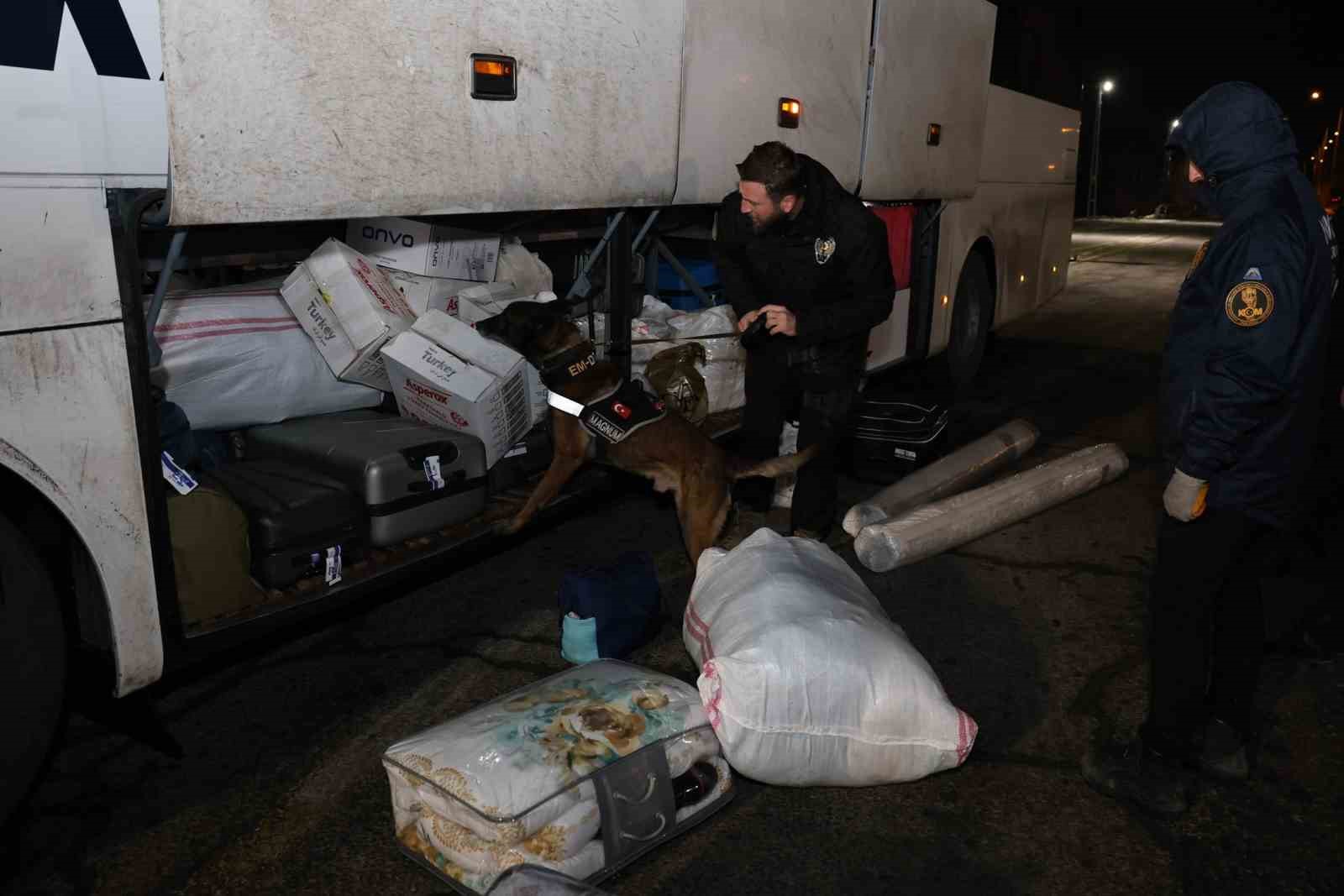 Erzurum’da bir ayda 48 milyon TL değerinde uyuşturucu ele geçirildi
