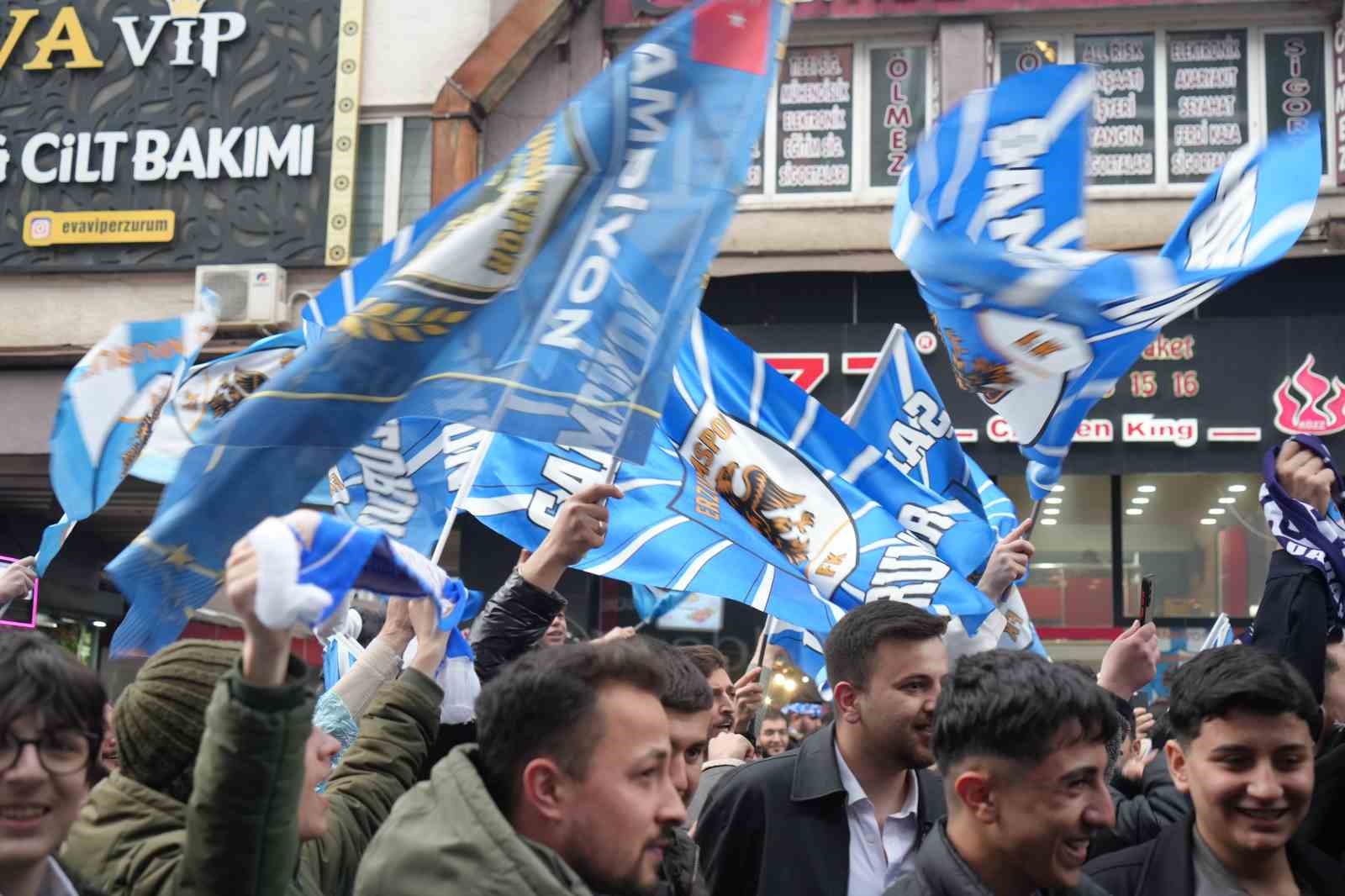 Erzurum’da büyük coşku: Dadaşlar Süper Lig’de
