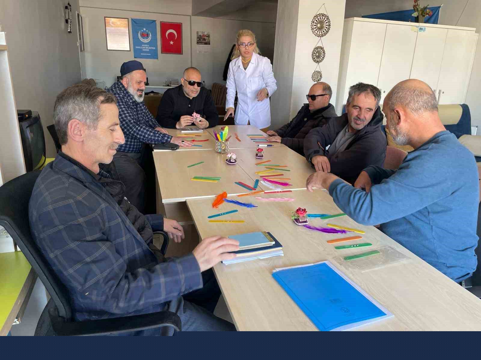 Erzurum’da engellilere "Üreten Eller" projesi
