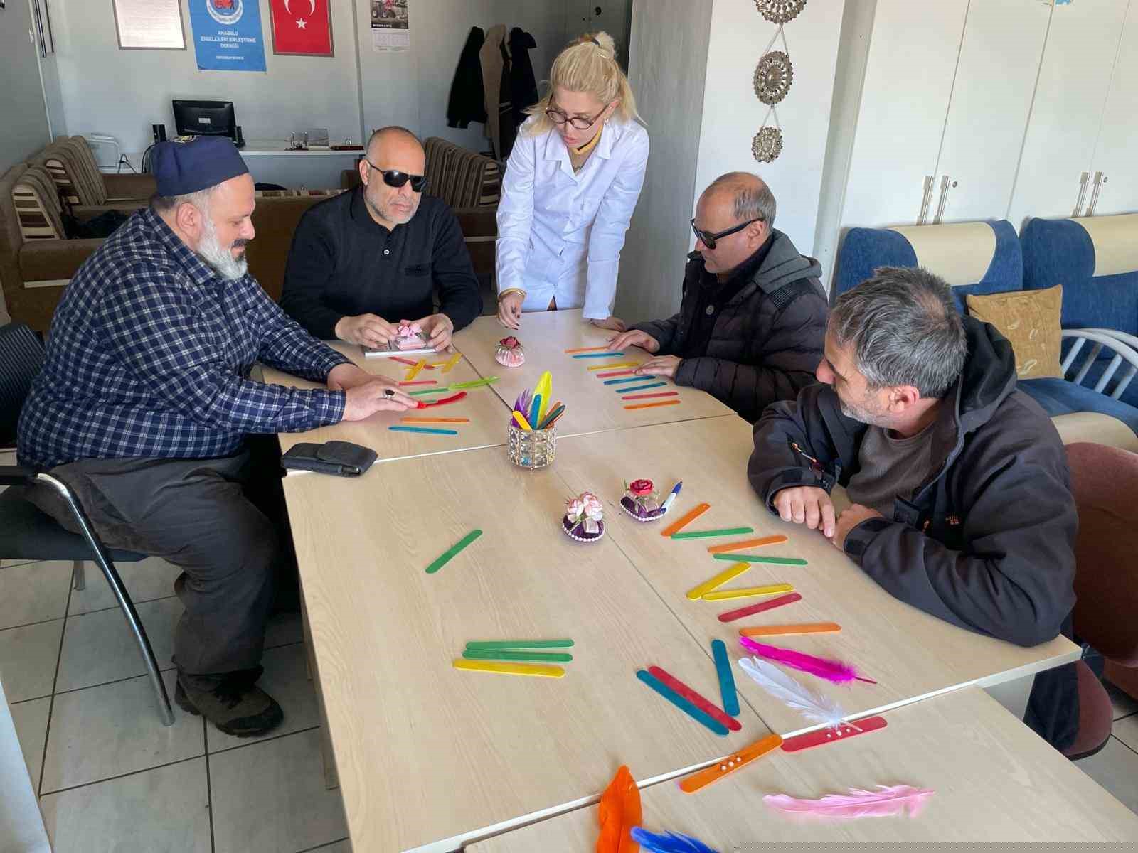 Erzurum’da engellilere "Üreten Eller" projesi
