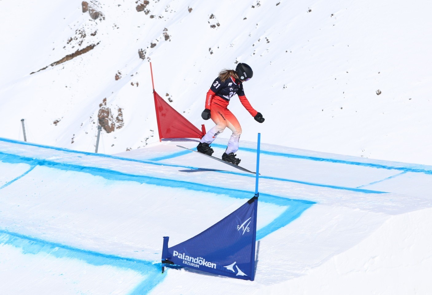 Erzurum’da FIS SBX Snowboard Dünya Kupası heyecanı
