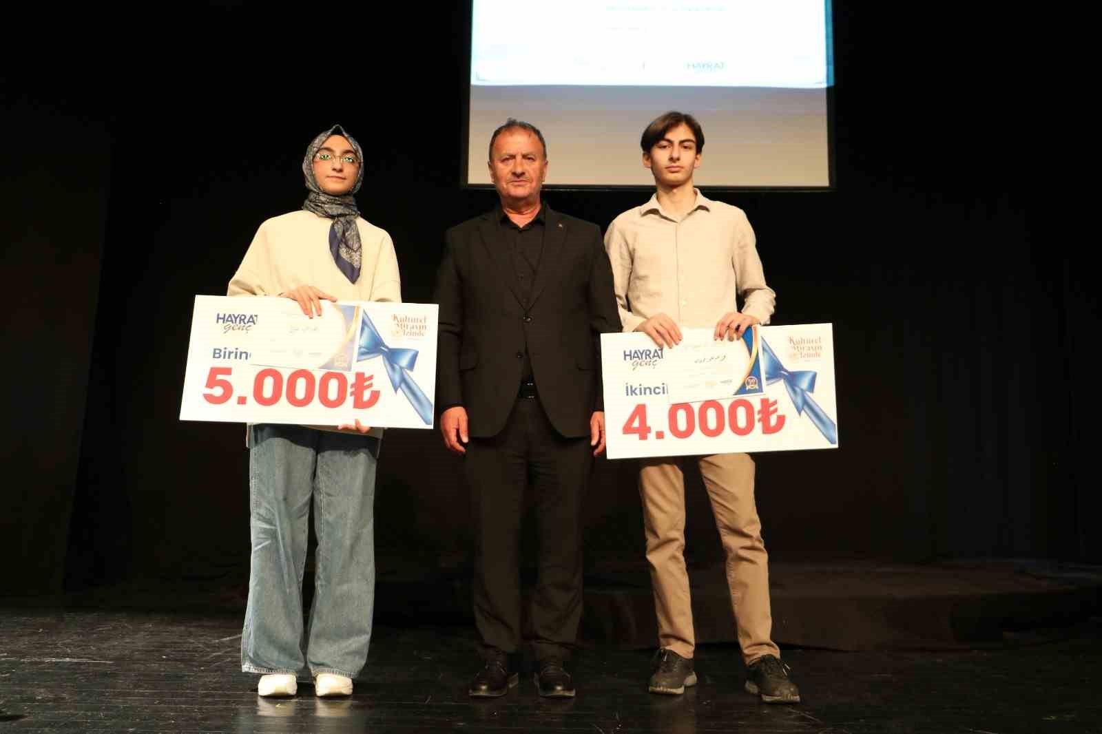 Erzurum’da gençler kitapla buluştu, ödüller sahiplerini buldu
Erzurum’da gençler kitapla buluştu, ödüller sahiplerini buldu