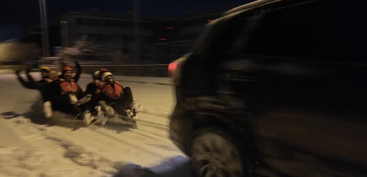 Erzurum’da gençlerden yeni spor denemesi: "KarKano"
