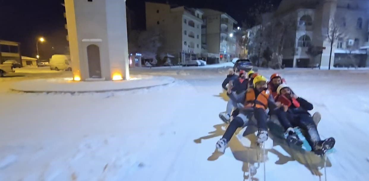 Erzurum’da gençlerden yeni spor denemesi: "KarKano"
