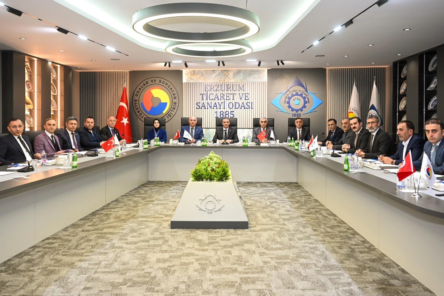 Erzurum’da istihdam ve mesleki eğitim kurulu toplantısı yapıldı
