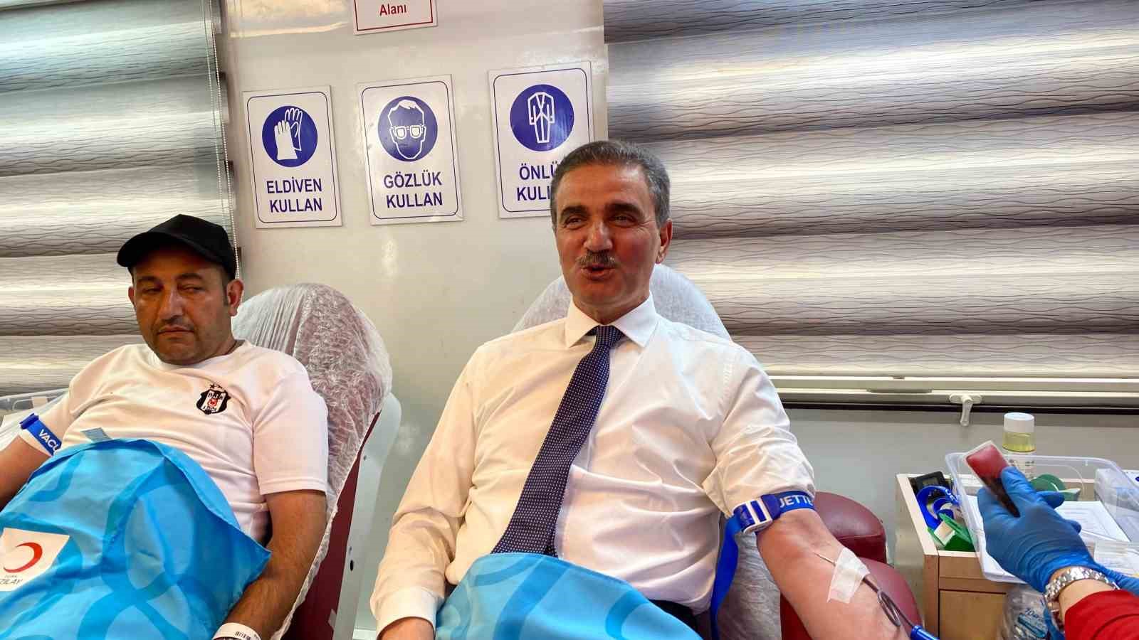 Erzurum’da "Kan Bağışı Hayat Kurtarır" kampanyasına yoğun katılım
