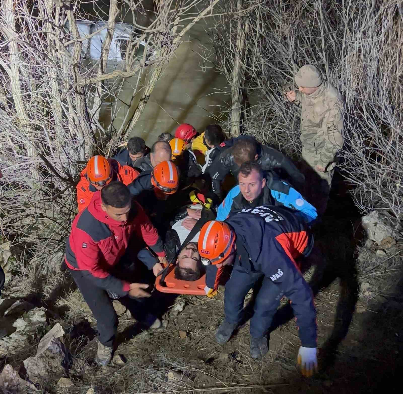 Erzurum’da nefes kesen kurtarma operasyonu
