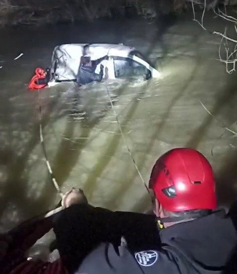 Erzurum’da nefes kesen kurtarma operasyonu
