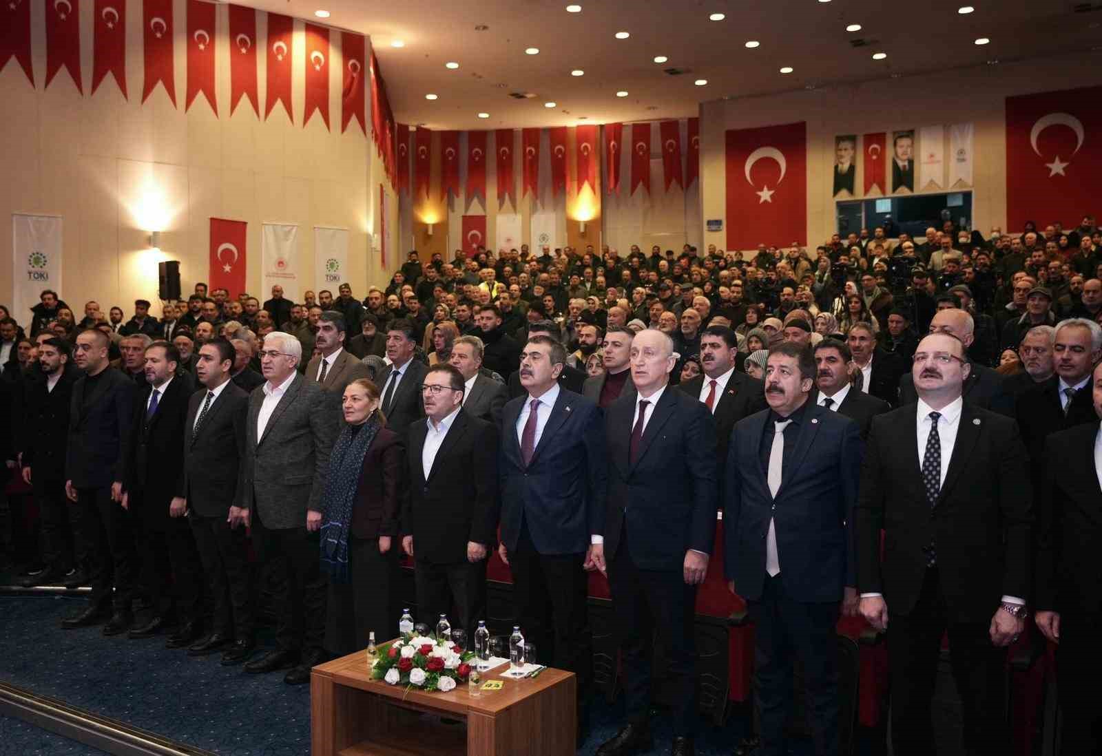 Erzurum’da TOKİ kuraları çekildi
