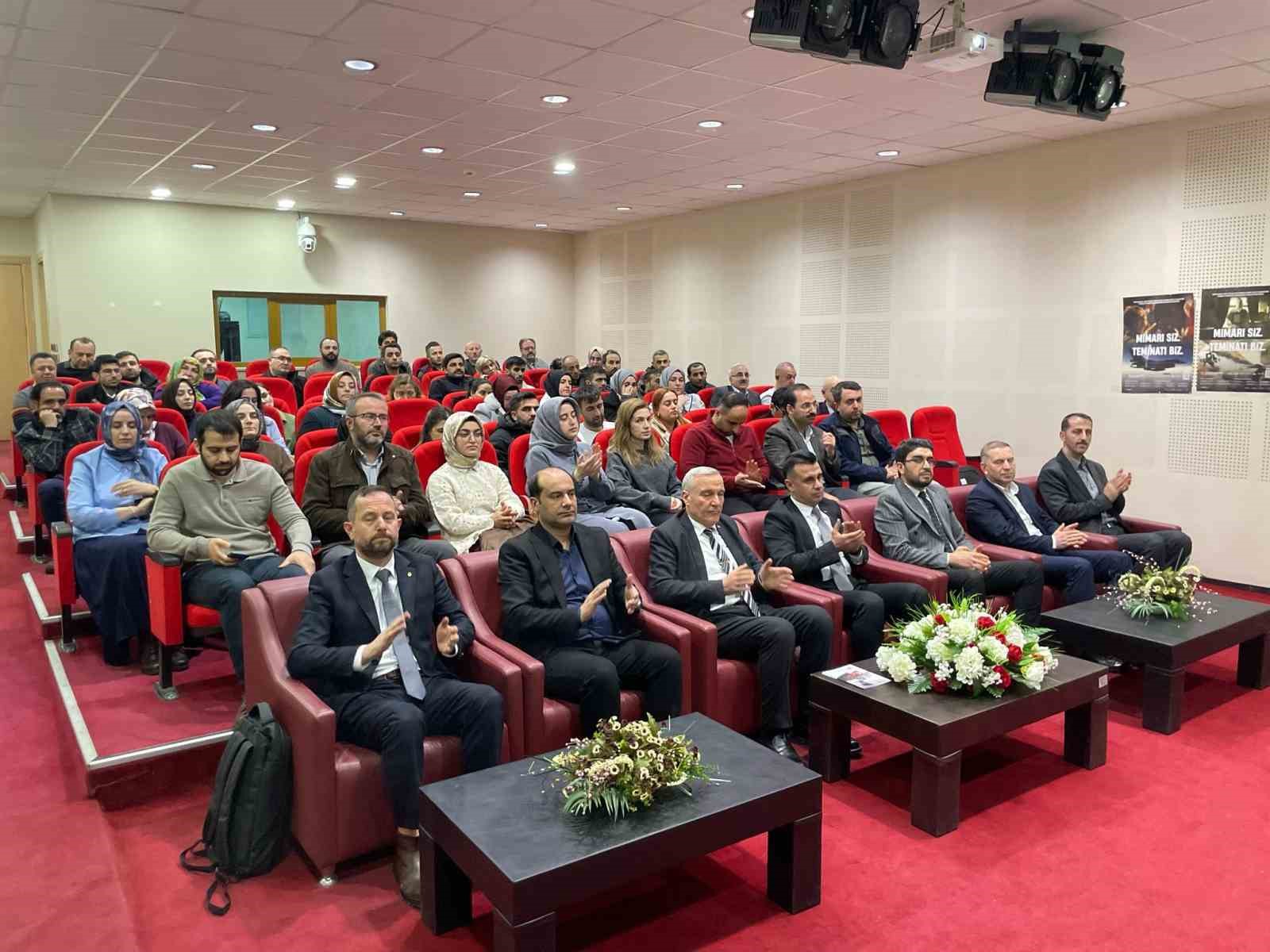 Erzurum’da TSK Güçlendirme Vakfı’nın faaliyetleri paylaşıldı
