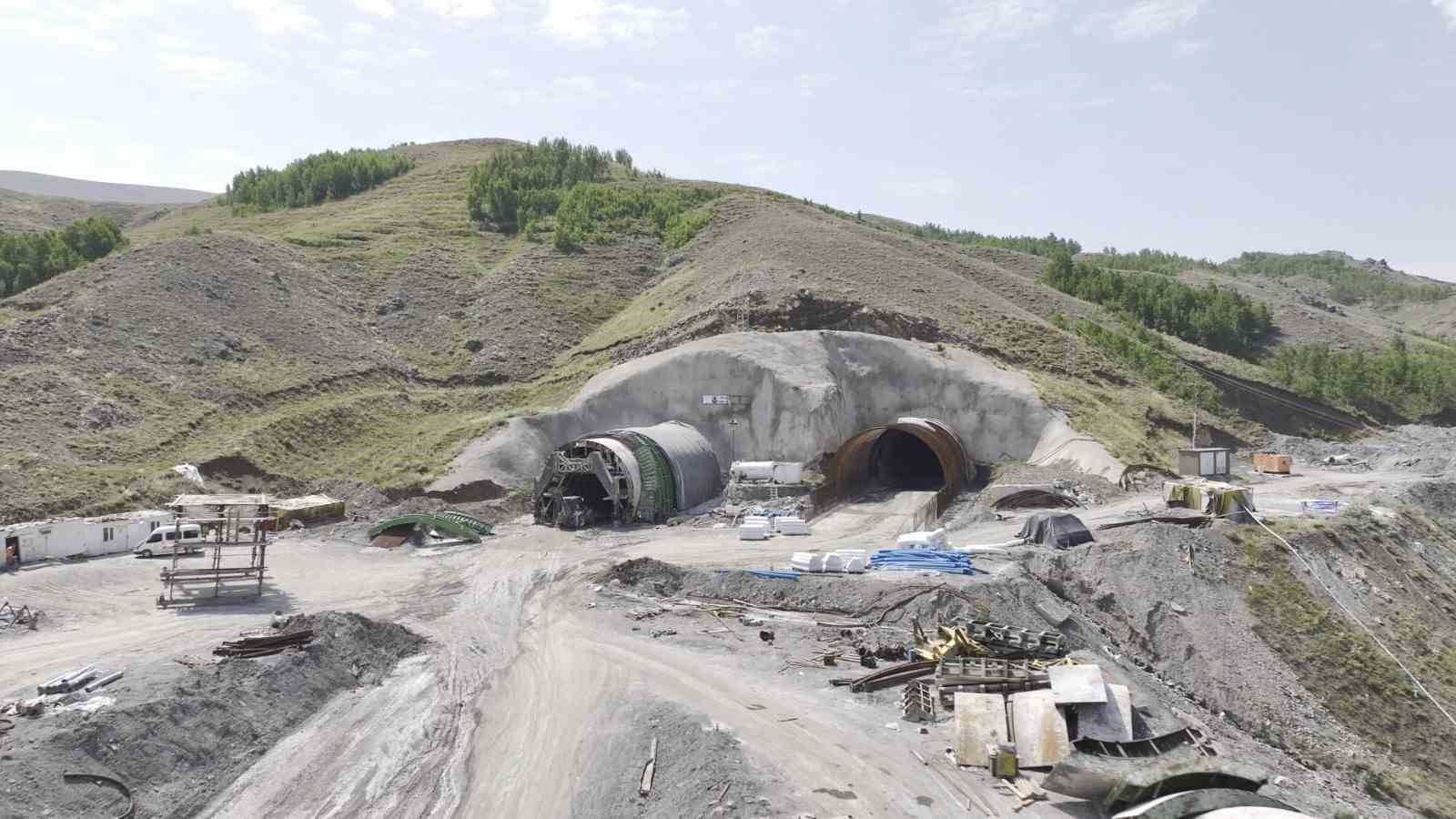 Erzurum’da tünel çalışmaları devam ediyor
