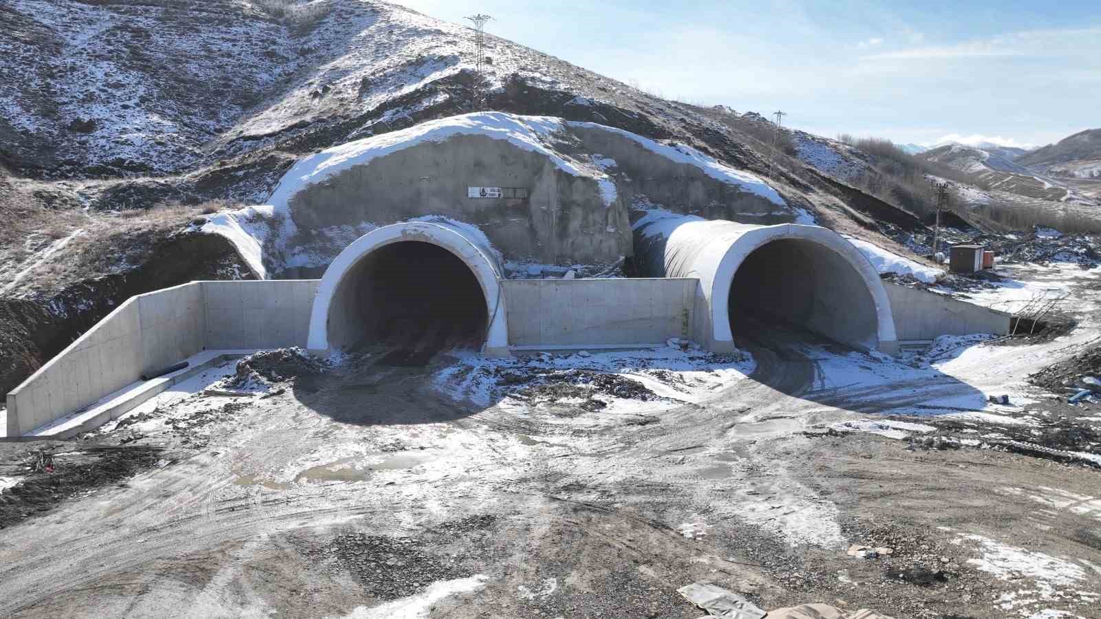 Erzurum’da tünel çalışmaları devam ediyor
