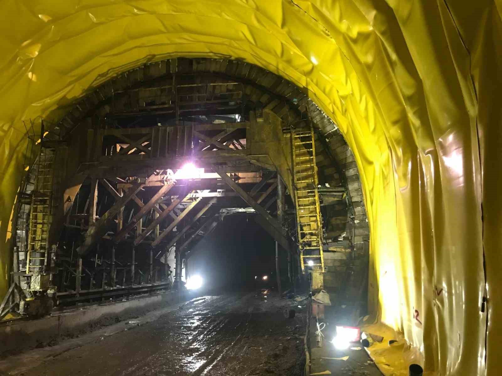 Erzurum’da tünel çalışmaları devam ediyor
