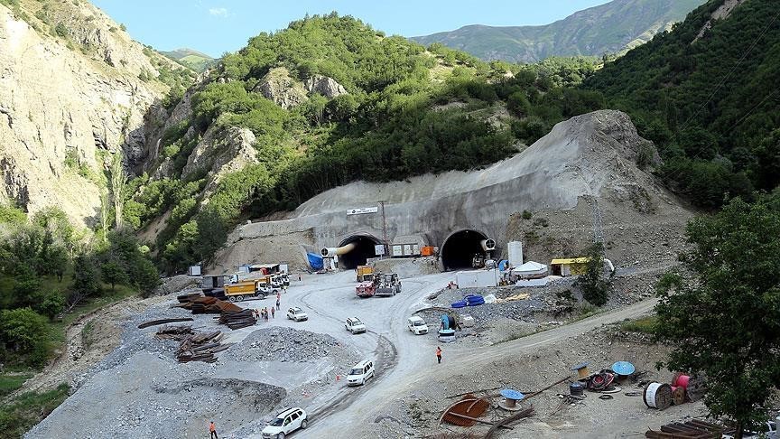 Erzurum’da tünel çalışmaları devam ediyor

