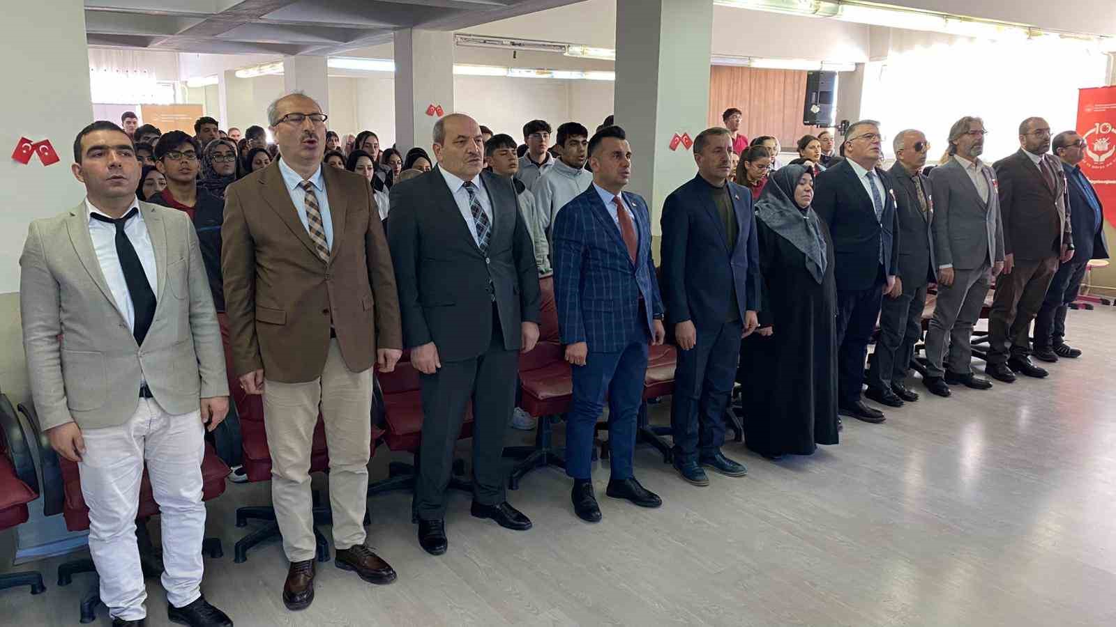 Erzurum’da "Vatan ve kahramanlık buluşmaları" programı
