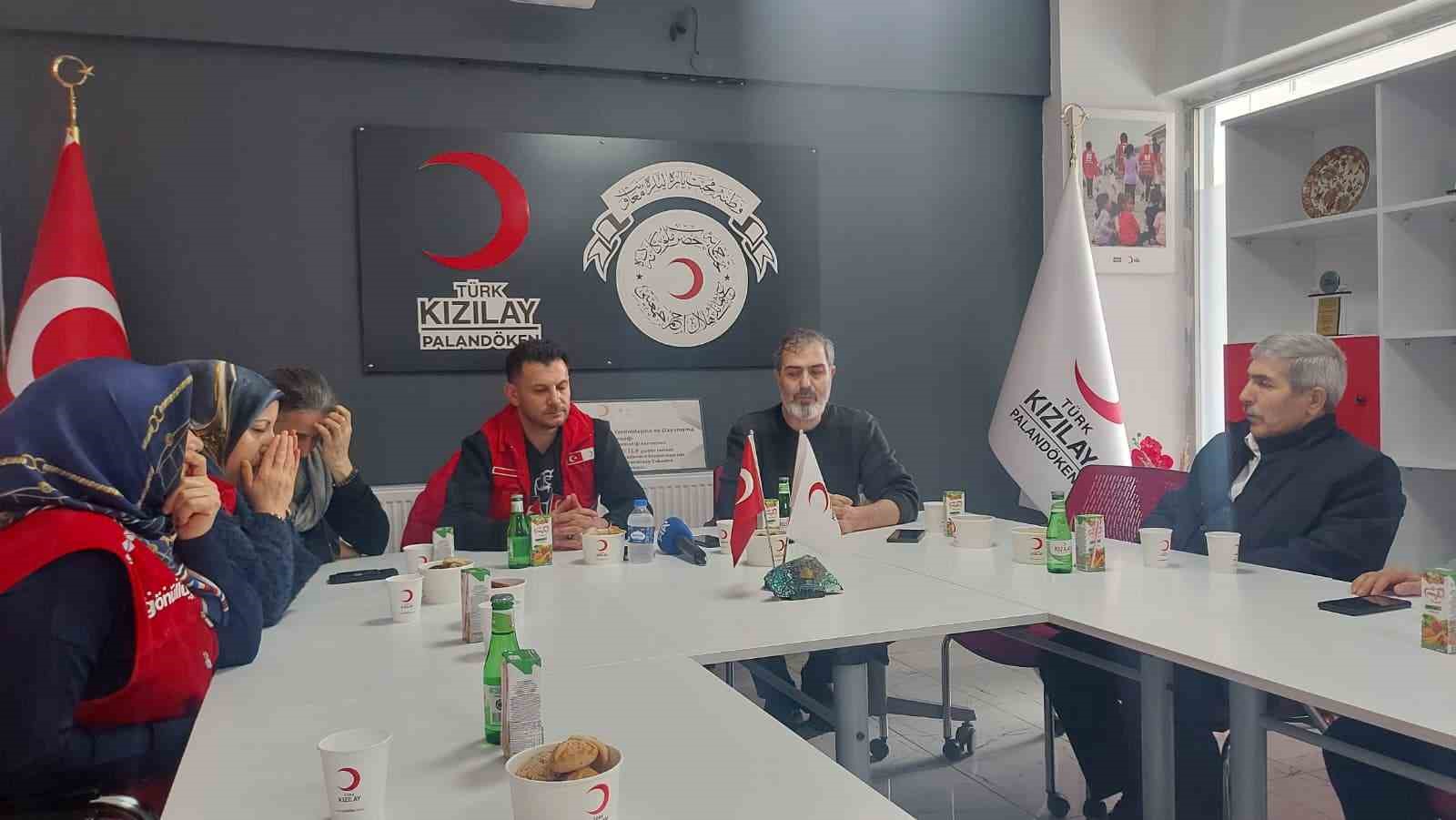 Erzurumlu hanımlardan Gazze’ye destek
