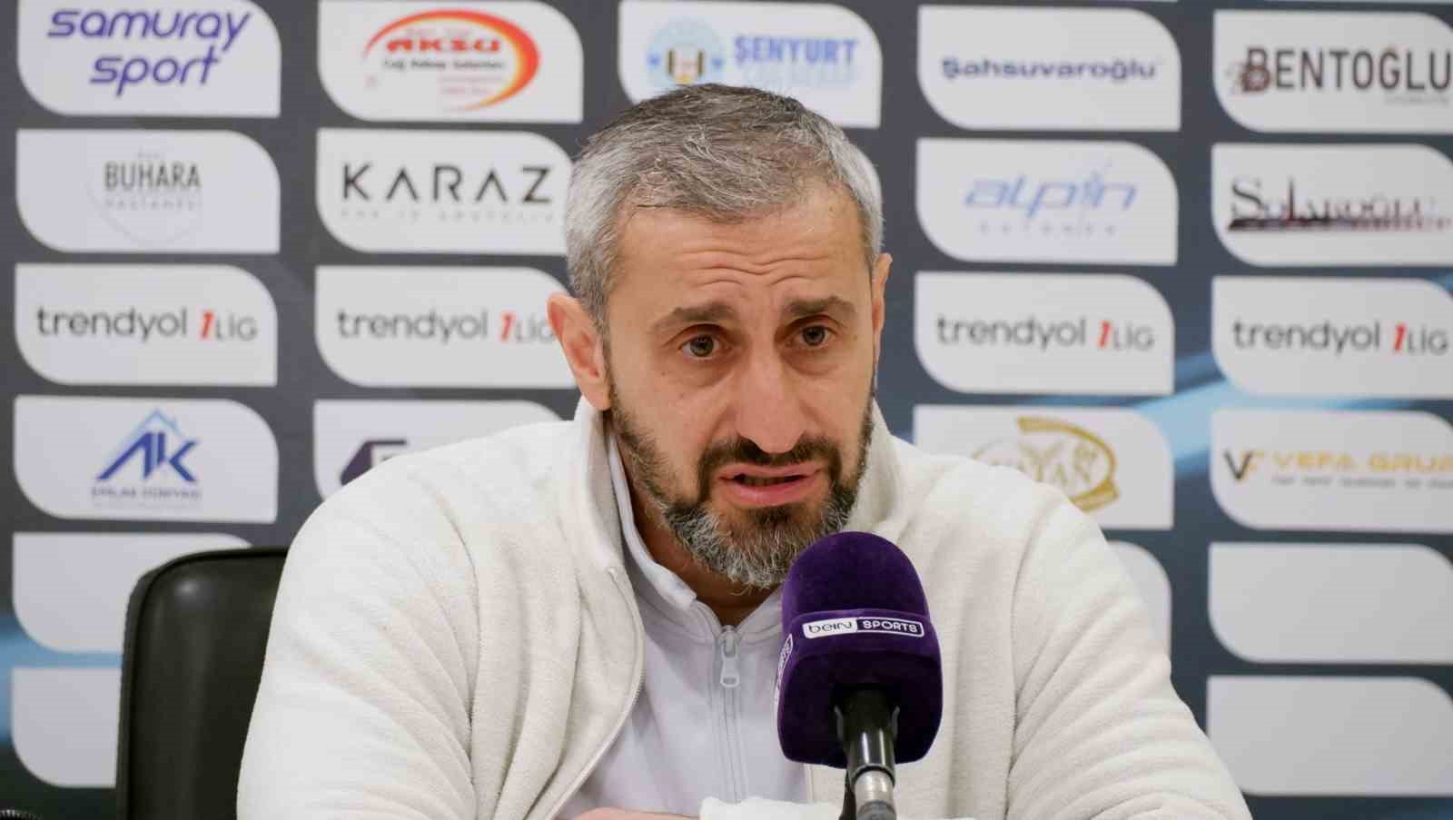 Erzurumspor FK - Hatayspor maçının ardından
