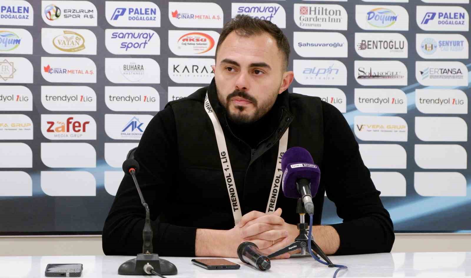 Erzurumspor FK-Manisaspor FK maçının ardından
