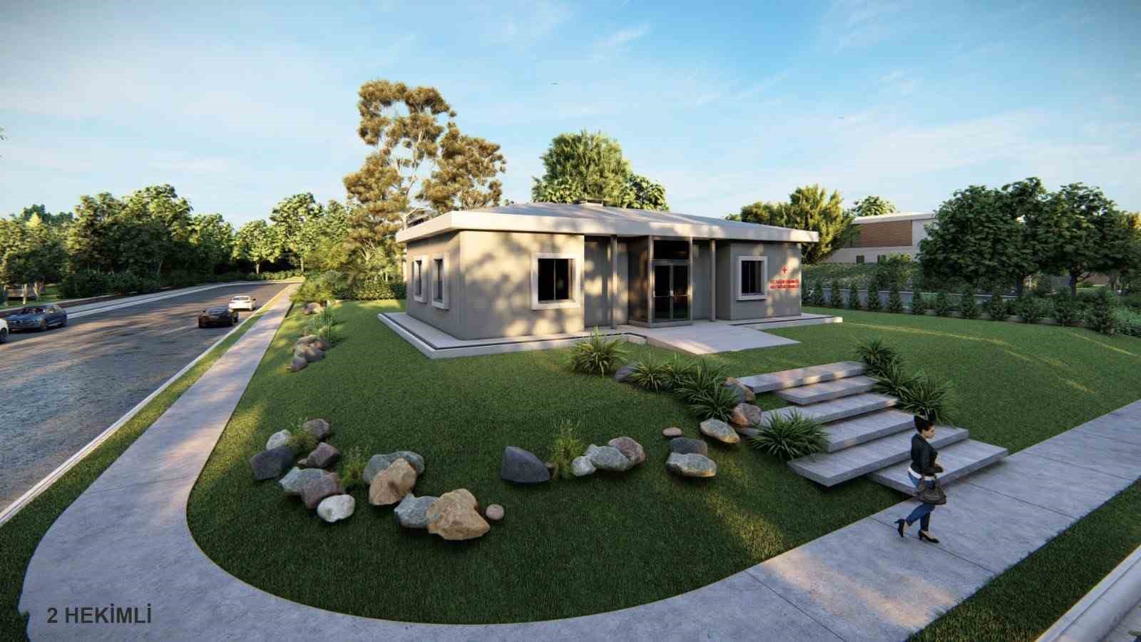 Esenbey’de 45 mahalleye hizmet verecek sağlık ocağında ilk kazma vuruldu
