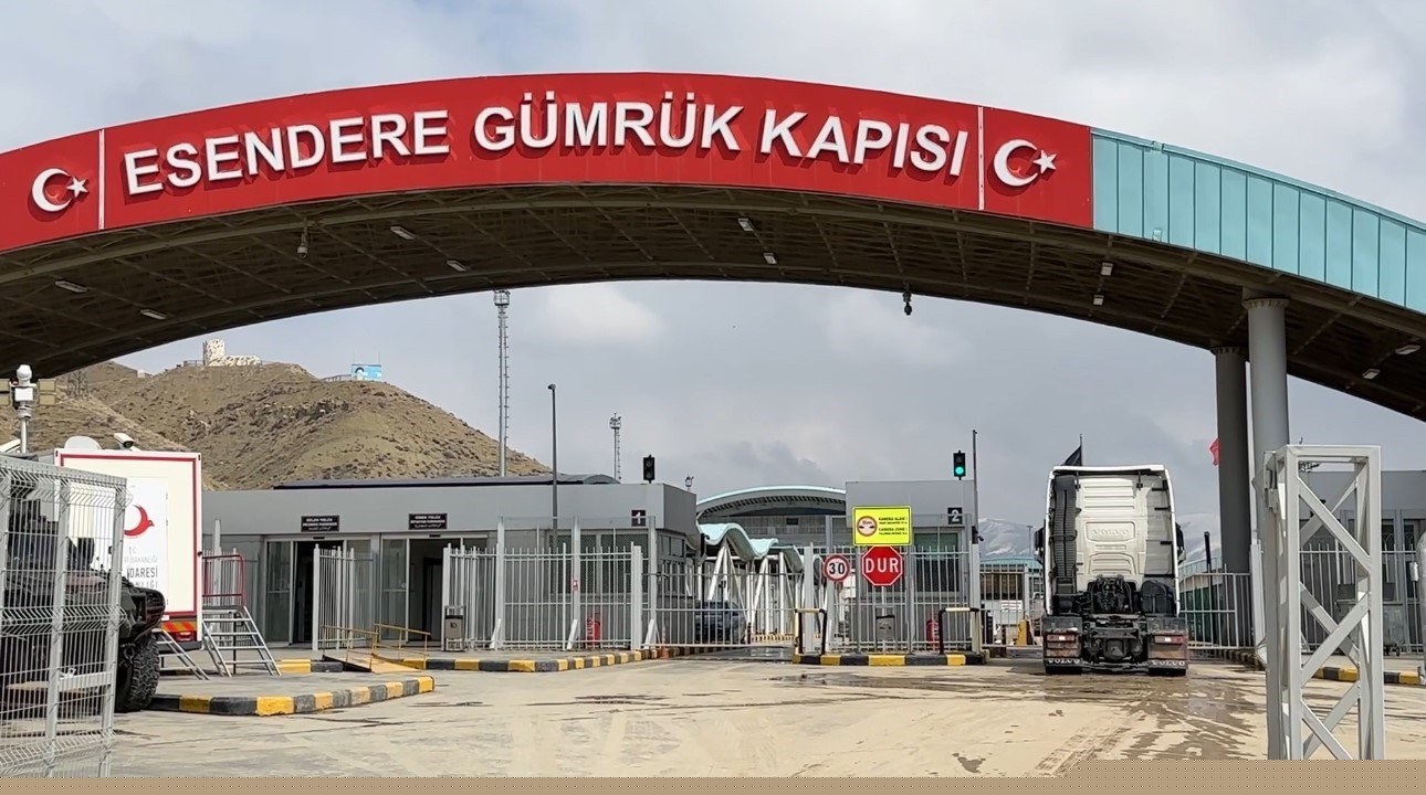 Esendere Sınır kapısı bu bayram sessizlik yaşıyor
