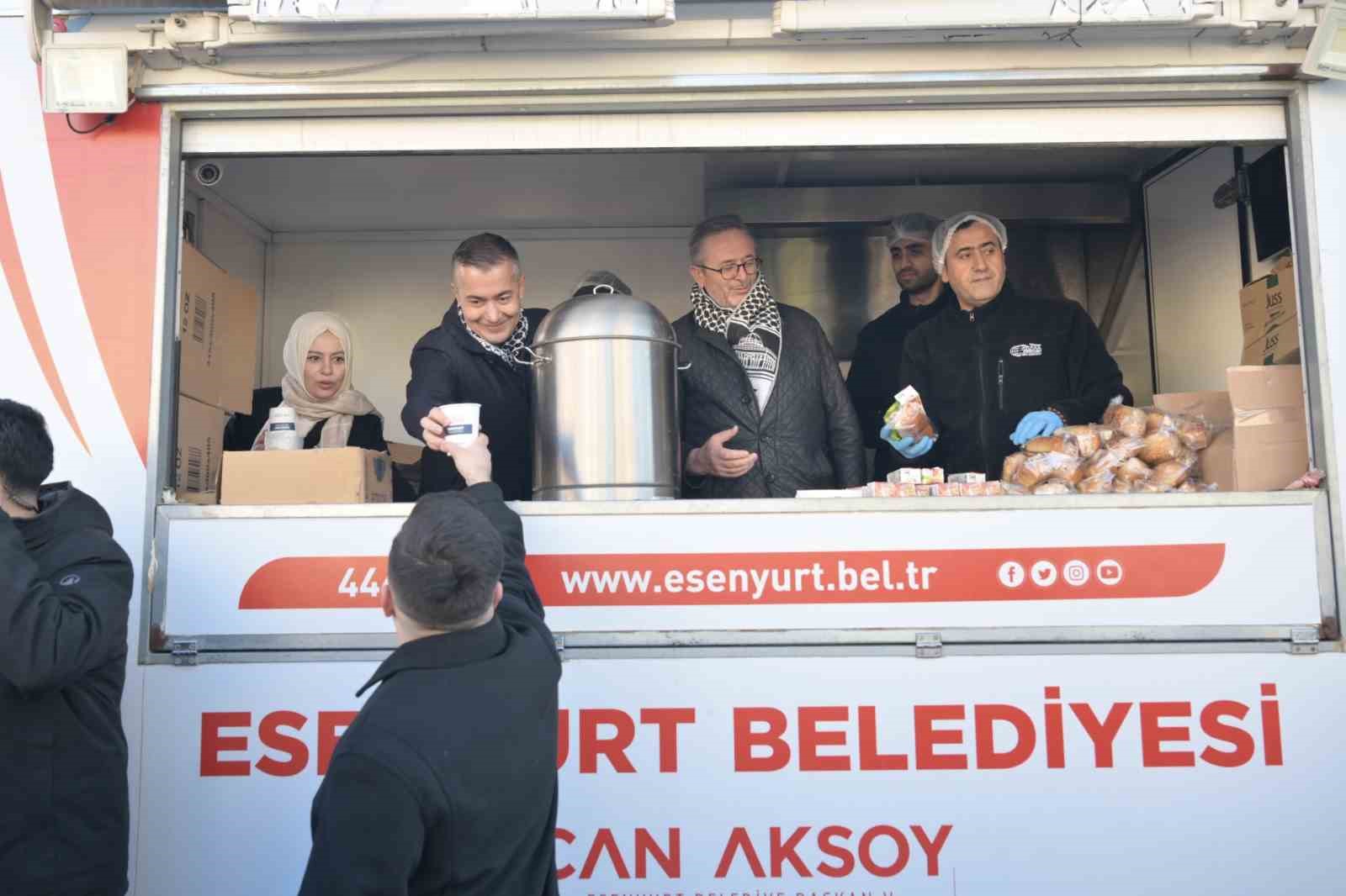 Esenyurt Belediye Başkan Vekili Can Aksoy’dan Filistin için güçlü destek
Esenyurt Belediye Başkan Vekili Can Aksoy’dan Filistin için güçlü destek