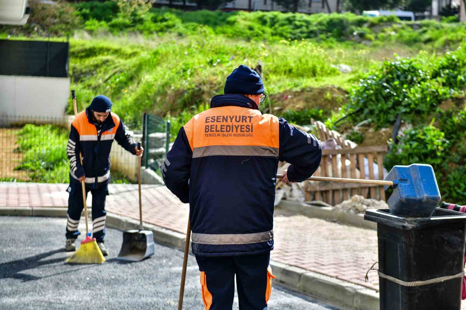 Esenyurt’ta bahar temizliği seferberliği başlatıldı
