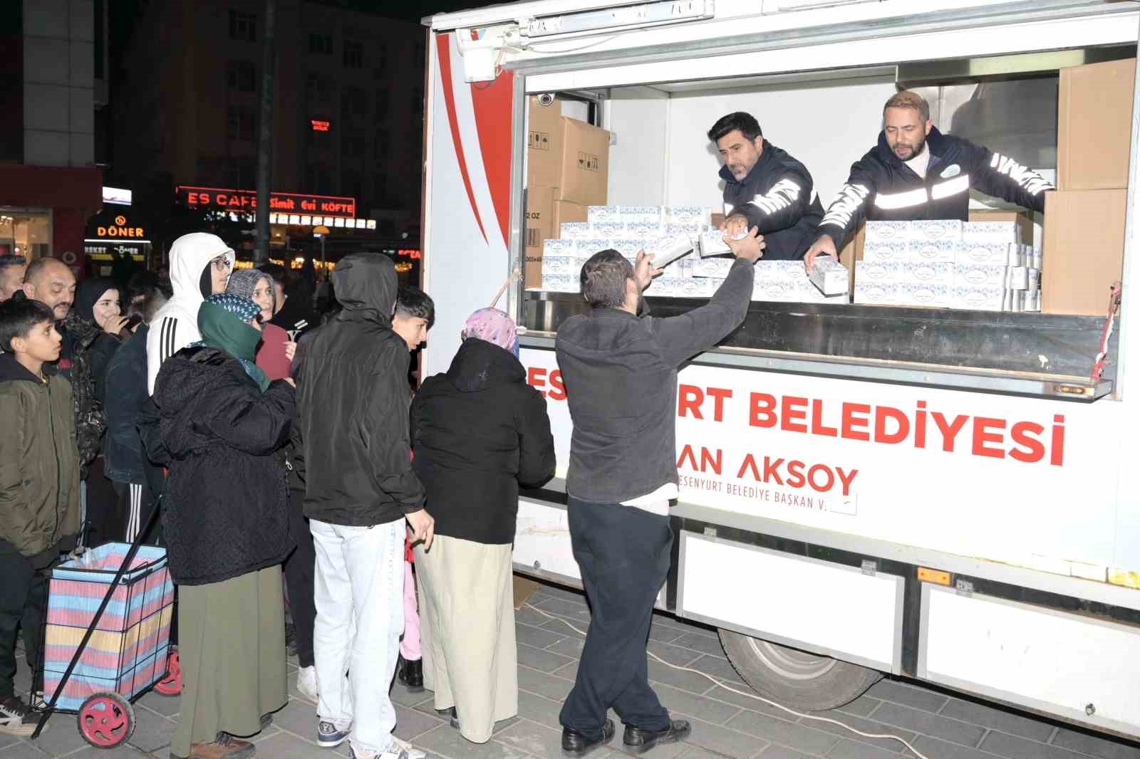 Esenyurt’ta Miraç Kandili’nde gönüller bir oldu
