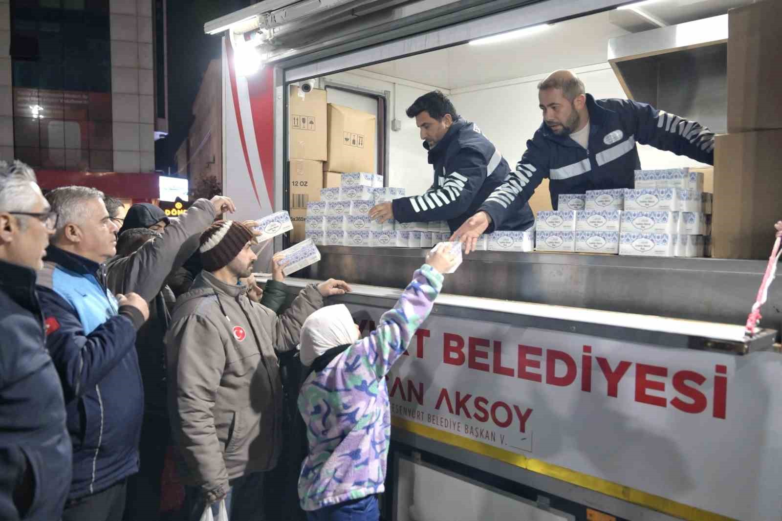 Esenyurt’ta Miraç Kandili’nde gönüller bir oldu
