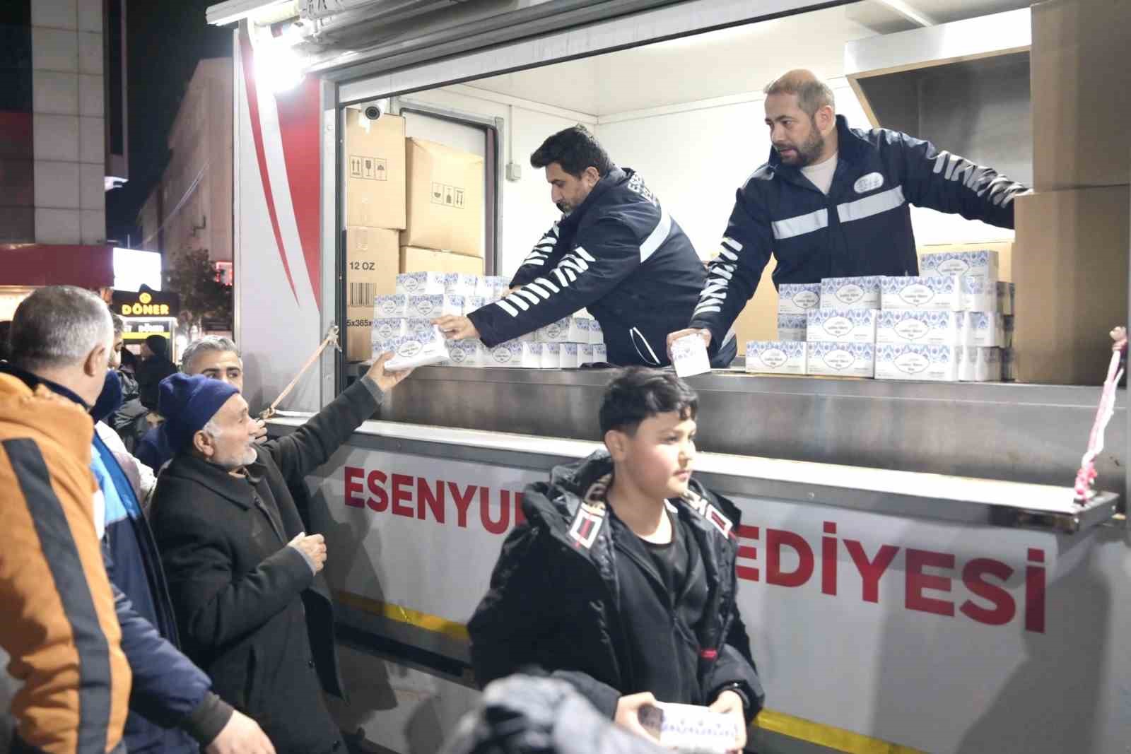 Esenyurt’ta Miraç Kandili’nde gönüller bir oldu
