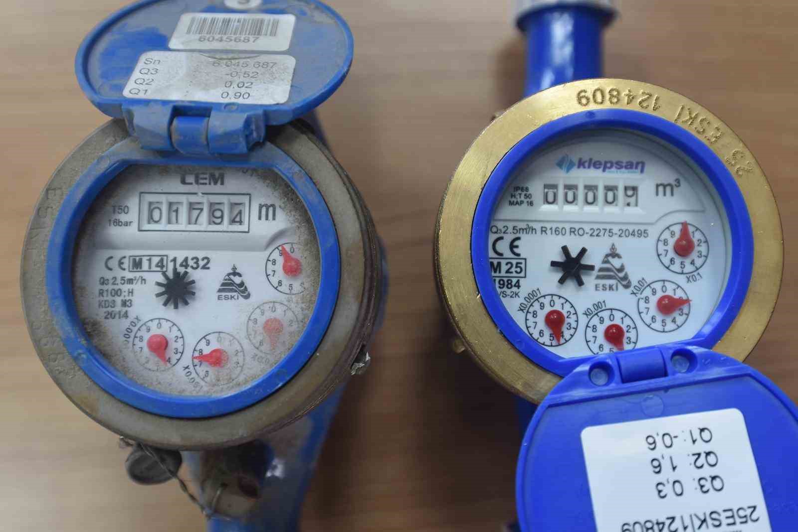 ESKİ, eskiyen su sayaçlarını yeniliyor
