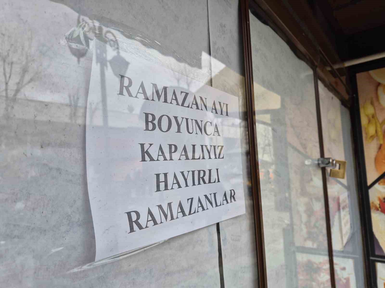 Eskişehir esnafından "Ramazan" arası
