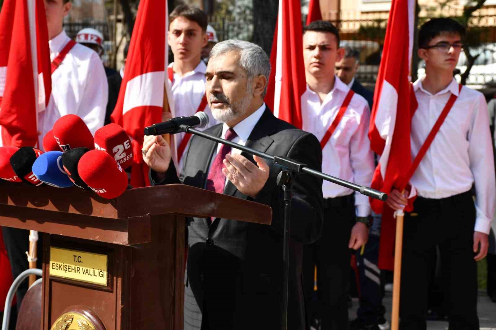 Eskişehir’de 18 Mart Şehitleri Anma Günü ve Çanakkale Deniz Zaferi törenle kutlandı
