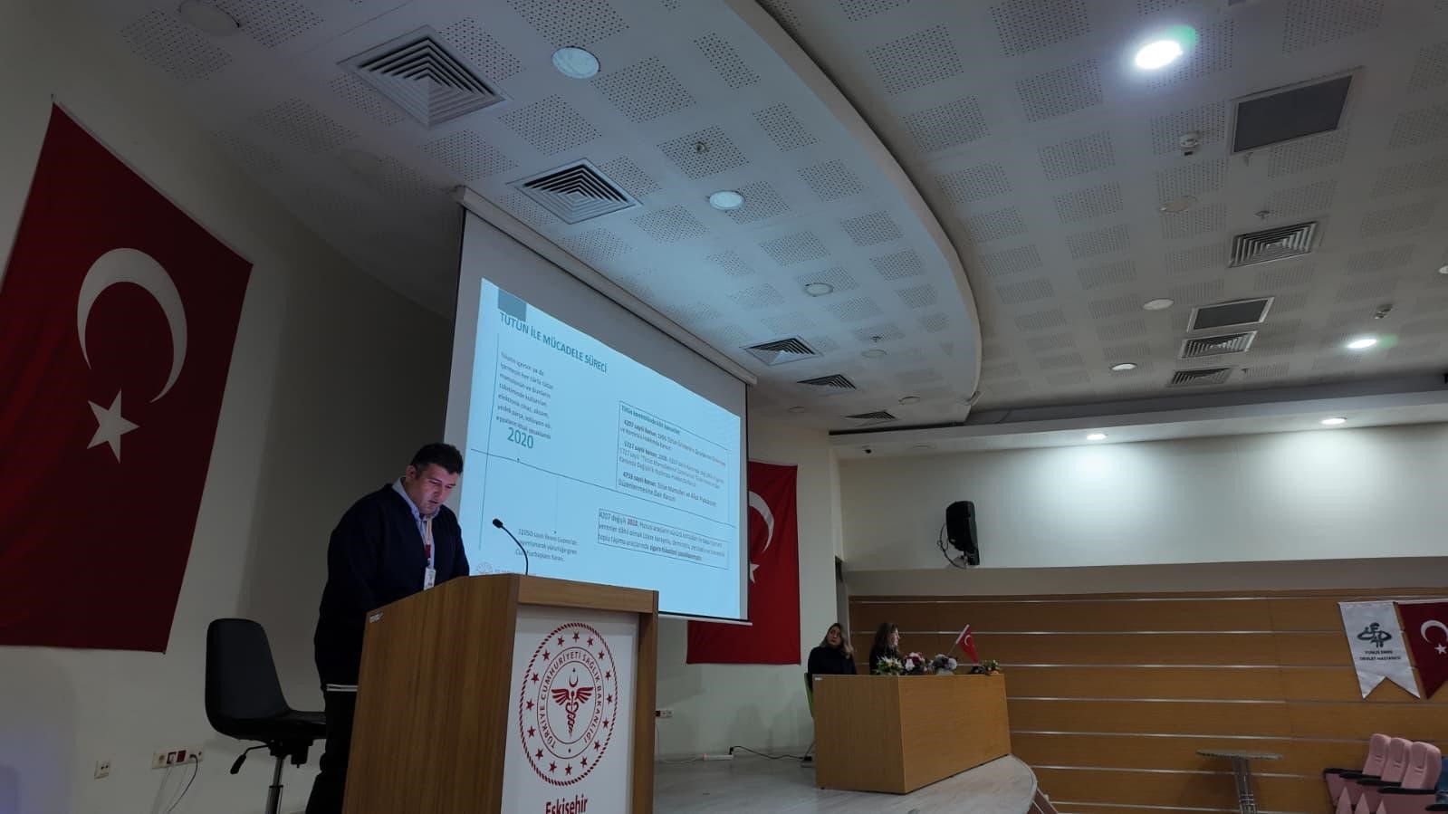 Eskişehir’de aile hekimlerine tütün bağımlılığı tedavisi eğitimi
