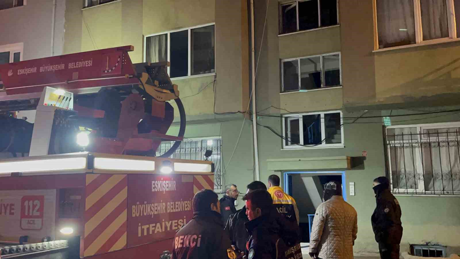 Eskişehir’de yangın paniği
