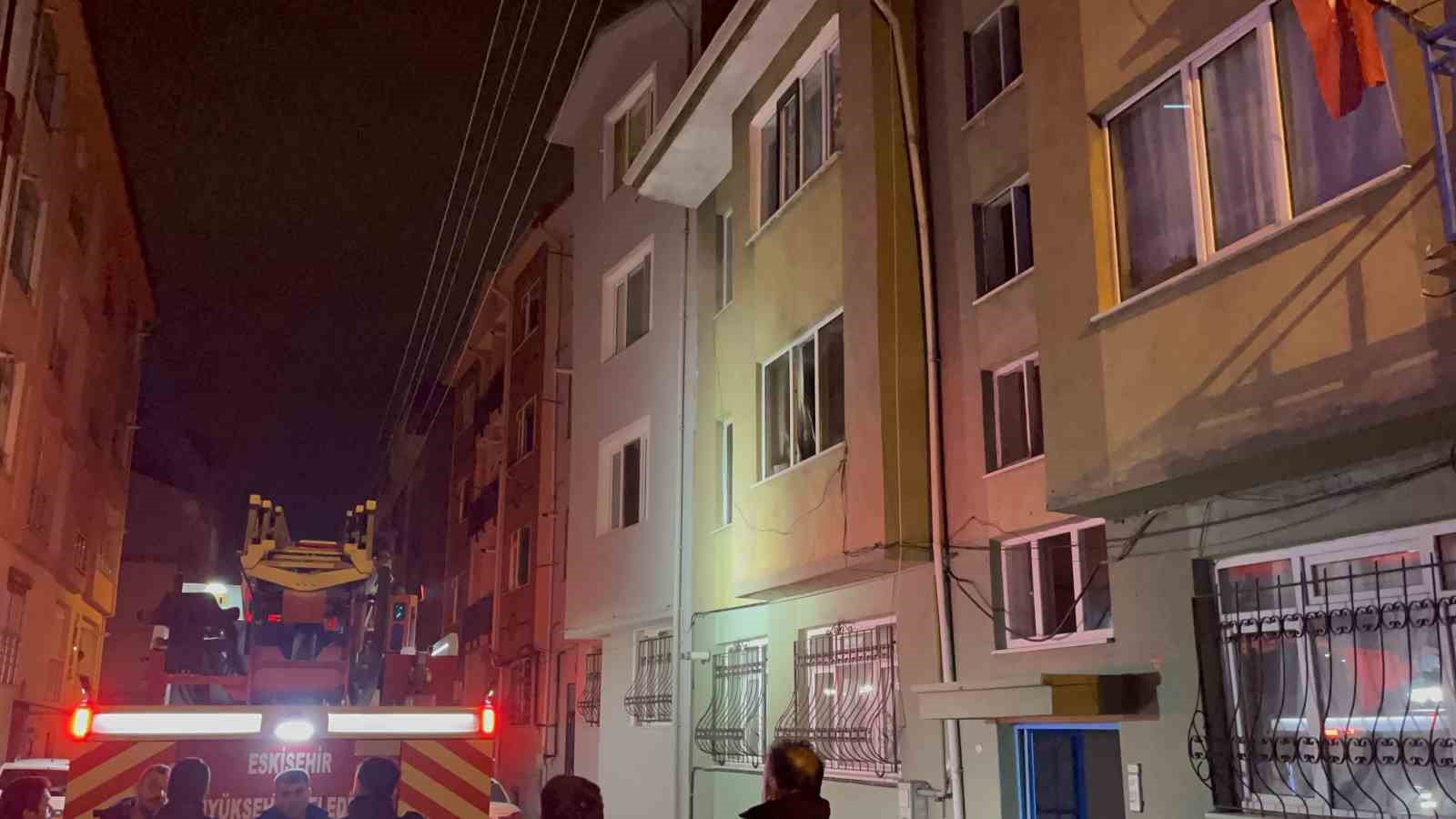 Eskişehir’de yangın paniği
